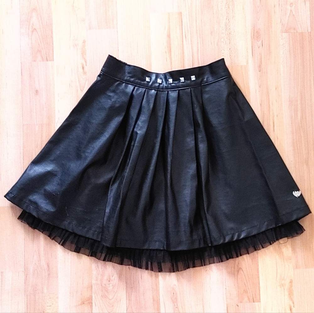 Airoldi Faux Leather Skirt size Girls 8
